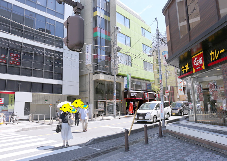 駅からの道のり その６