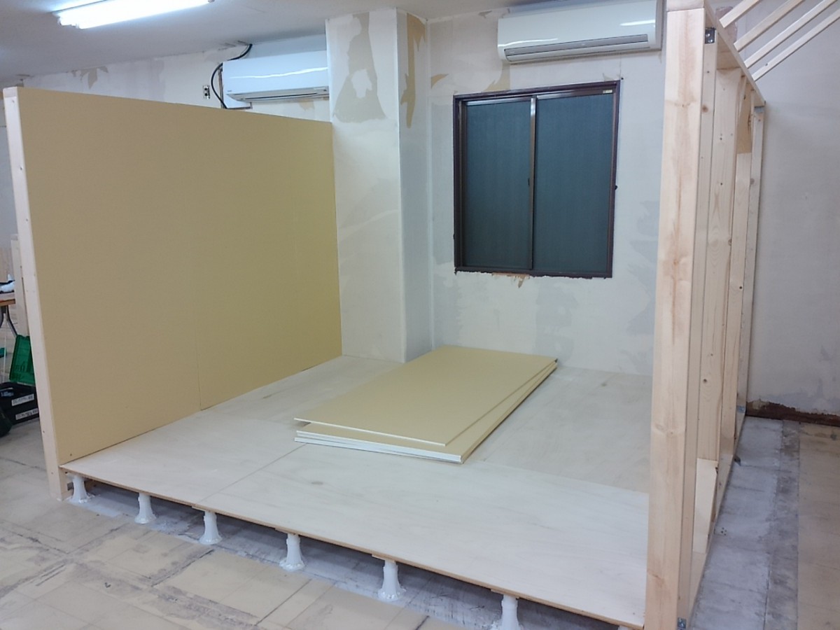 休憩スペース。。。の予定です