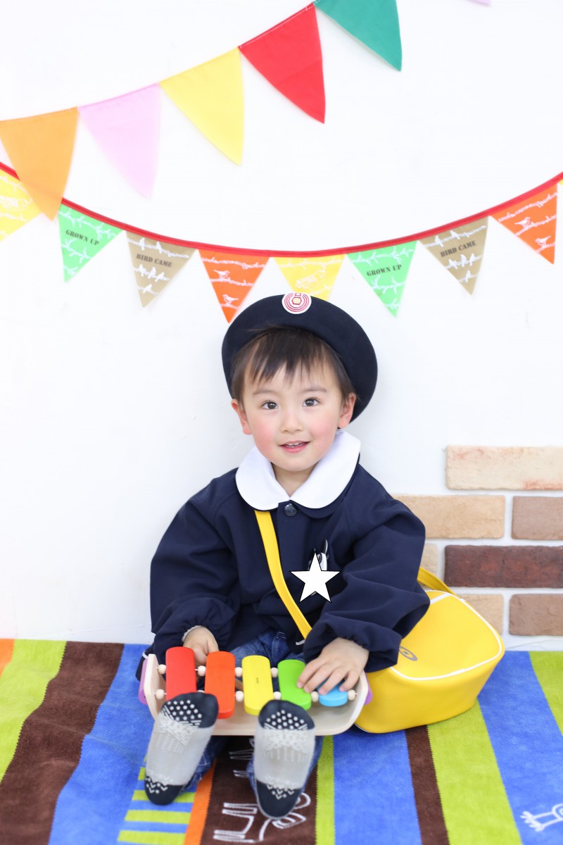 ★入園記念に制服で★