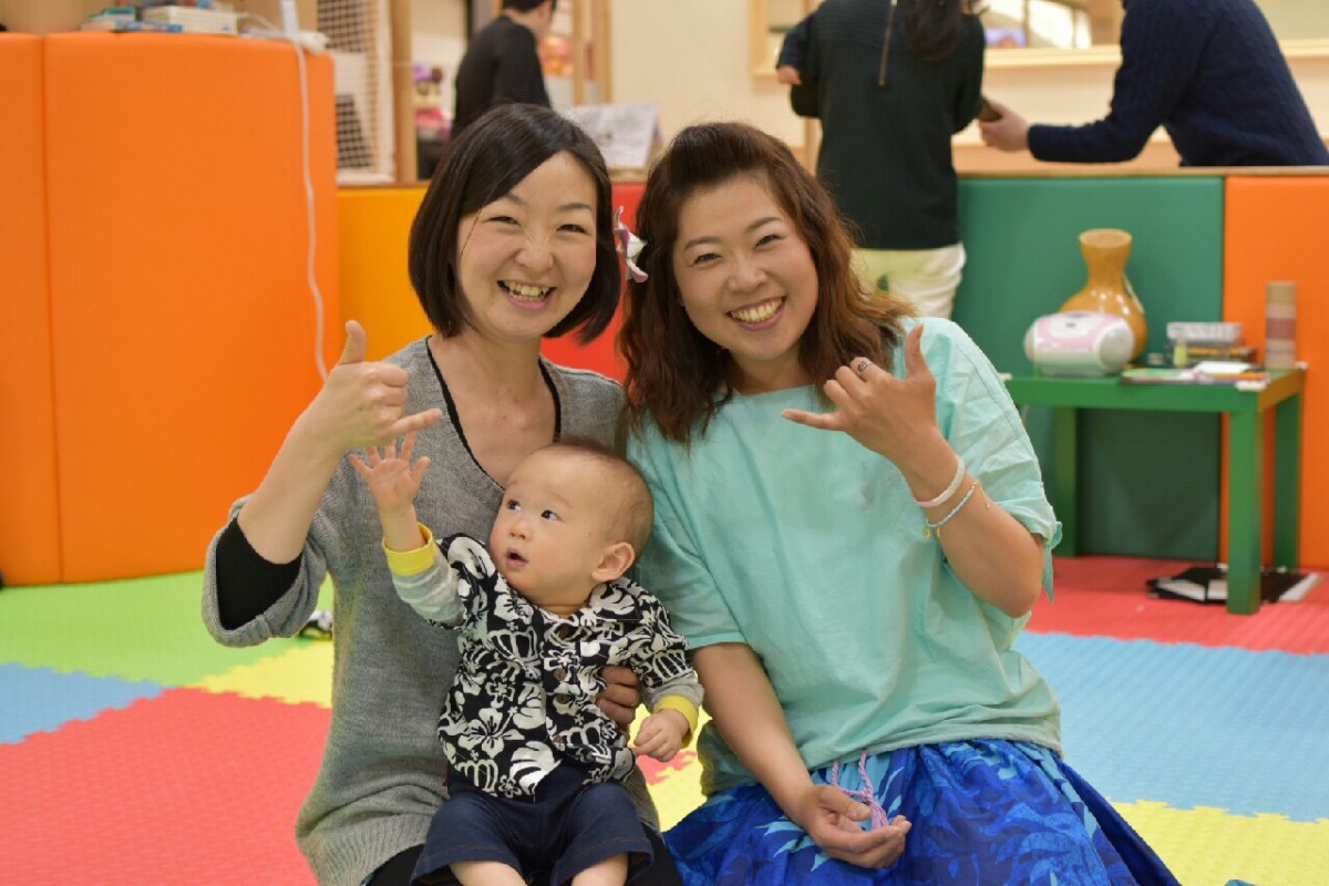 ◆ママもリラックスできる、ハワイアンリトミック◆