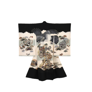 お宮参り掛着_男黒