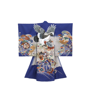 お宮参り掛着_男紺