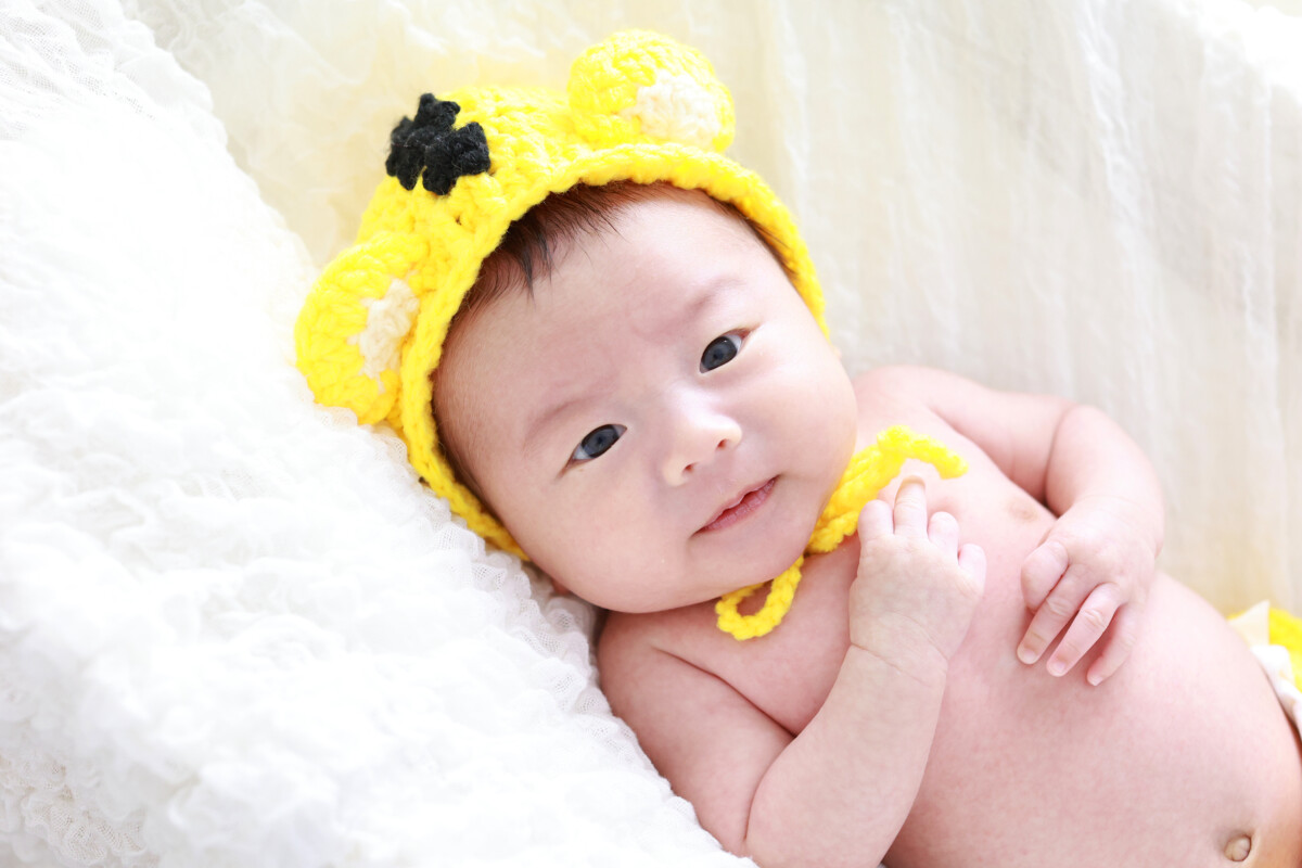 赤ちゃんの撮影も