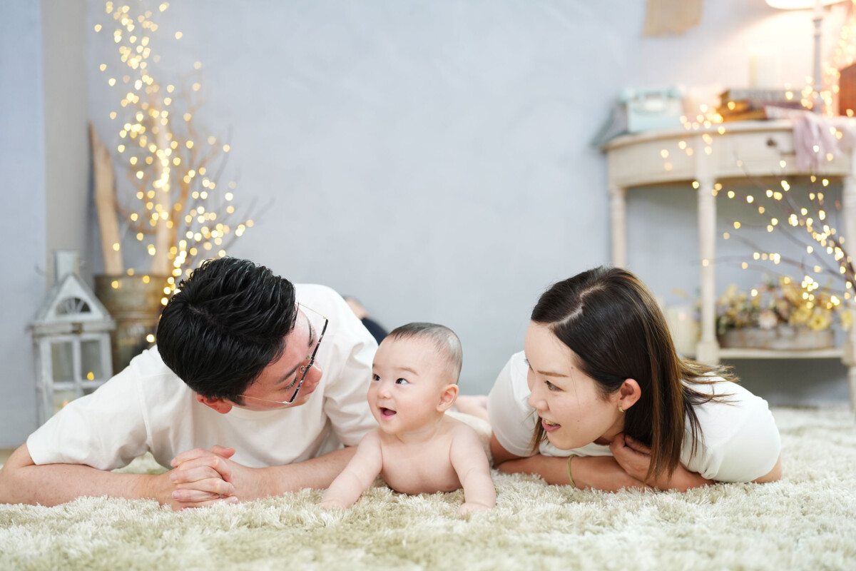 【ハーフバースデー】赤ちゃんらしさがたまらない！